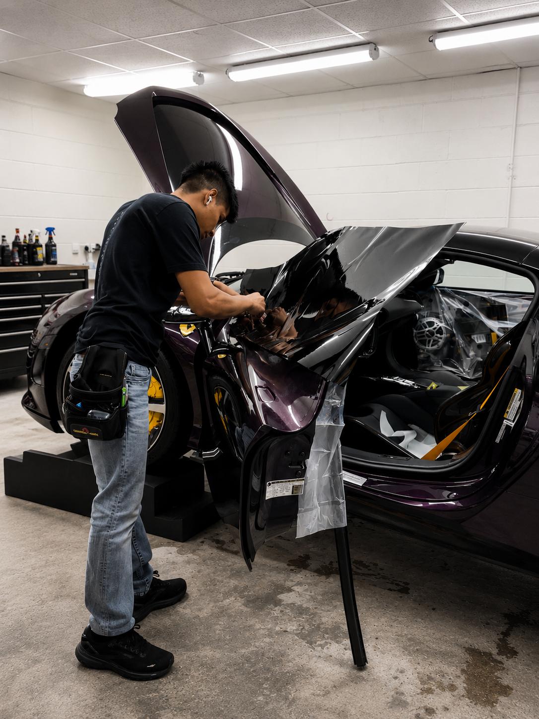 Ferrari Exterior Window Tinting