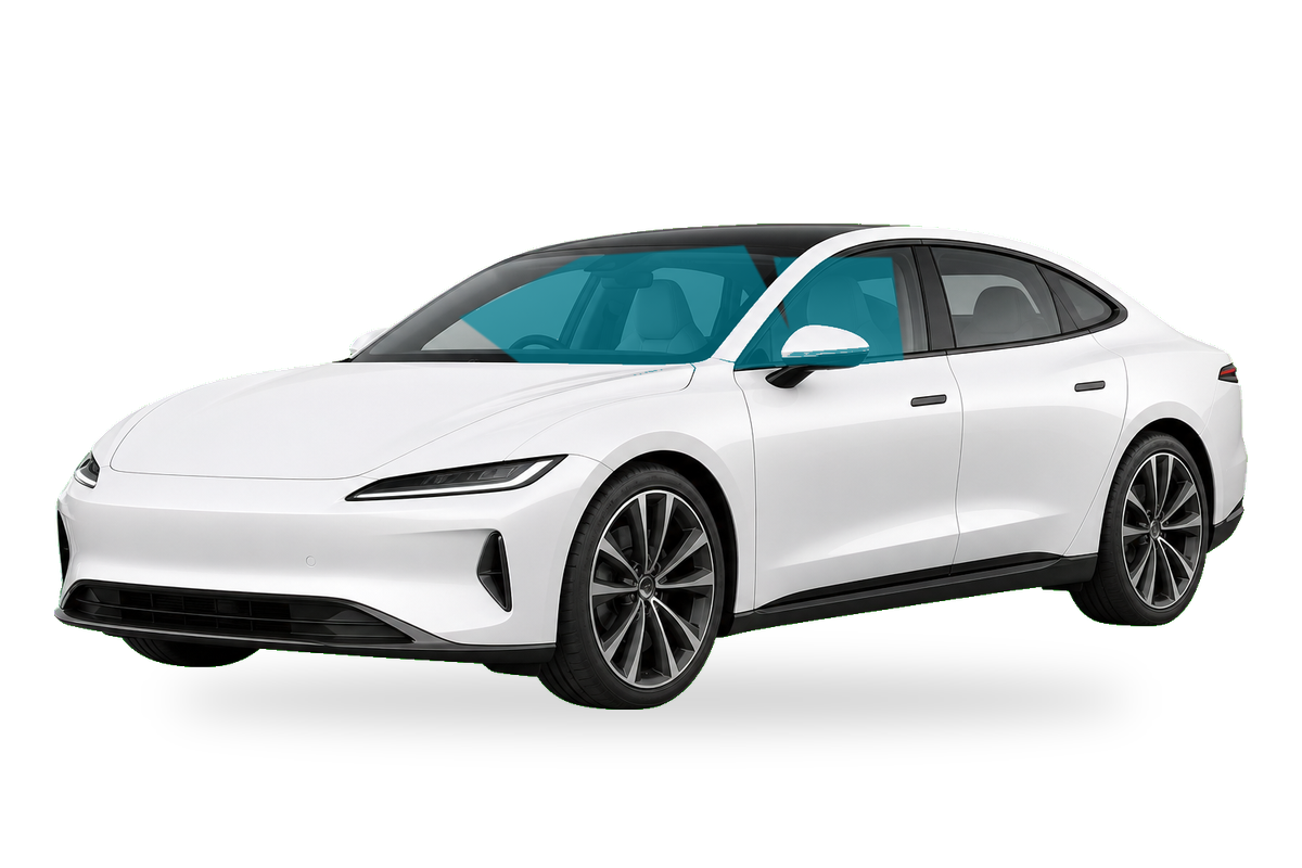 Ceramic tint on the front windows and windshield