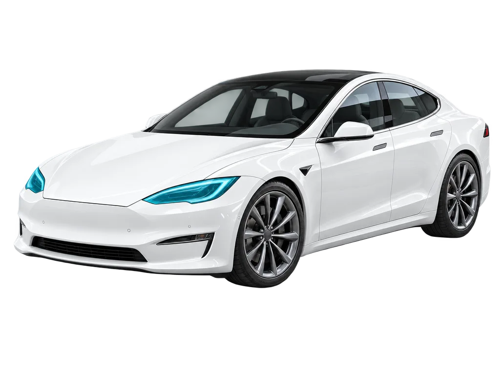 Headlight paint protection film coverage